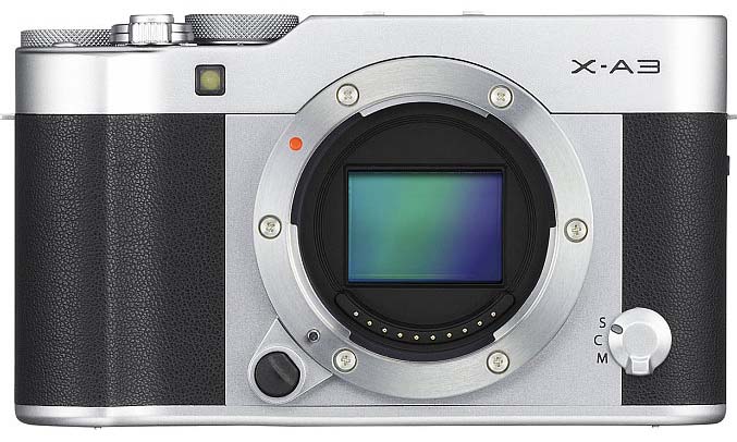 Máy ảnh Fujifilm X-A3/XC16-50MMS bạc nhỏ gọn