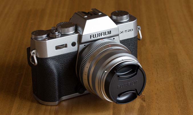 Fujifilm X-T20/16-50mm S màu bạc nhiều chế độ chụp 