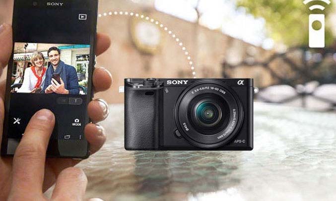 Máy ảnh Sony ILCE 6000L/BAP2 quay phim Full HD