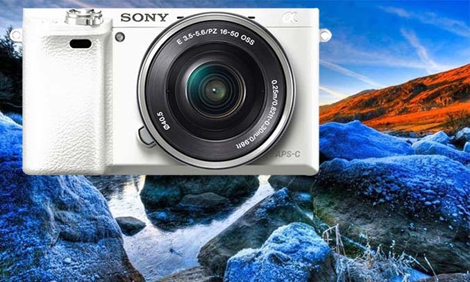 Máy ảnh Sony ILCE 6000L/WAP2 quay fim Full HD