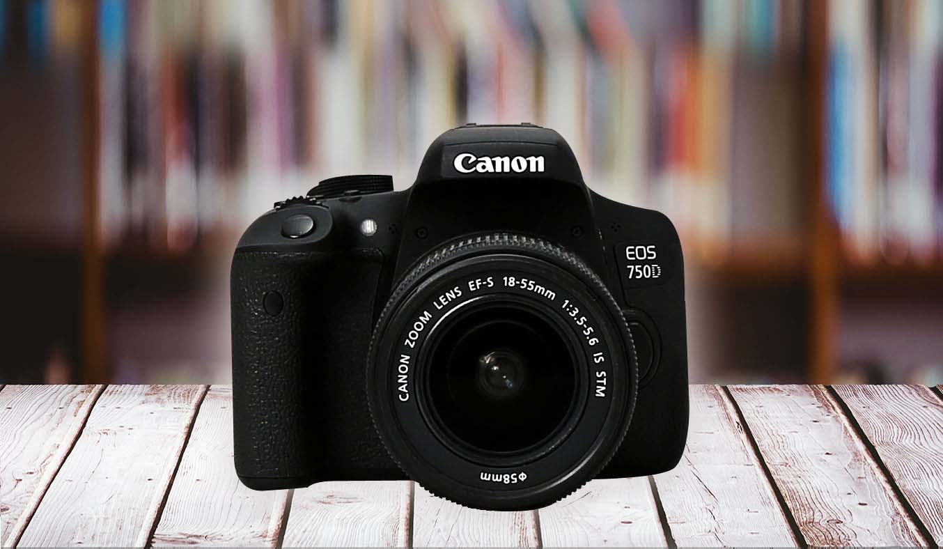 Máy ảnh chuyên nghiệp Canon EOS 750D cho hình ảnh chất lượng cao