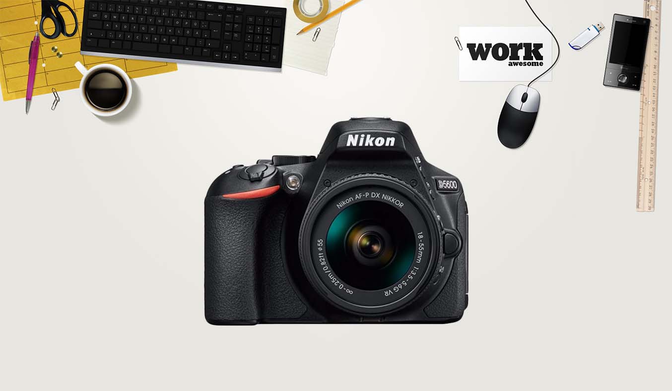 Máy ảnh Nikon DI.Camera D5600 hiện đại, sang trọng