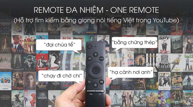 One Remote - Smart Tivi QLED Samsung 4K 49 inch QA49Q80T