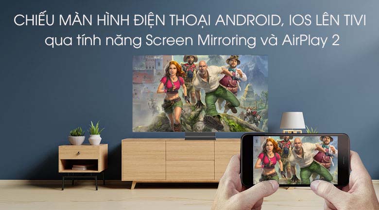 Smart Tivi QLED Samsung 4K 65 inch QA65Q95T - Chiếu màn hình