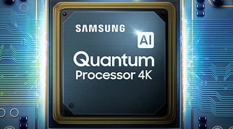 Bộ xử lý Quantum Processor 4K - Smart Tivi QLED Samsung 4K 75 inch QA75Q80T