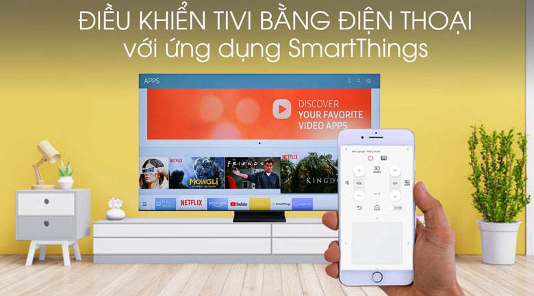 Smart Tivi QLED Samsung 8K 85 inch QA85Q950TS - SmartThings
