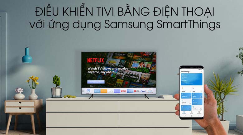 SmartThings - Smart Tivi Samsung 4K 43 inch UA43TU8100