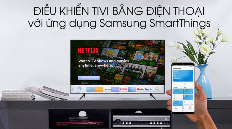 SmartThings - Smart Tivi Samsung 4K 55 inch UA55TU8100