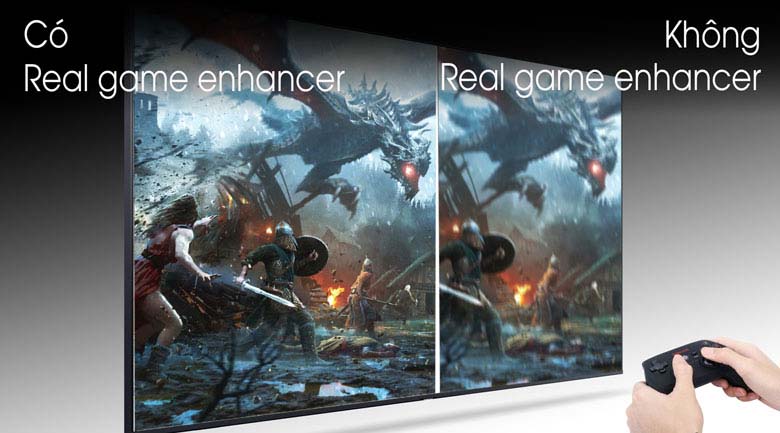Real Game Enhancer - Smart Tivi Samsung 4K 55 inch UA55TU8100