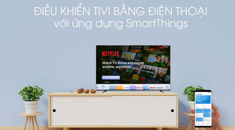 SmartThing-Smart Tivi Samsung 4K 65 inch UA65TU8100