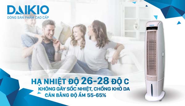 daikio dka-03500b không gây sốc nhiệt