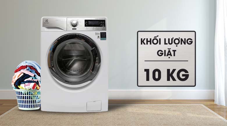 Khối lượng giặt - Máy giặt Electrolux Inverter 10 kg EWF14023