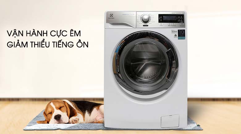 Vận hành cực êm - Máy giặt Electrolux Inverter 10 kg EWF14023