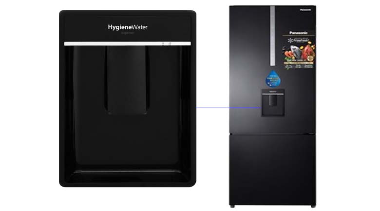 Khay lấy nước ngoài Tủ lạnh Panasonic Inverter 410 lít NR-BX460WKVN