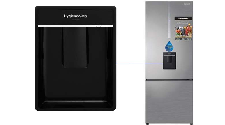 Khay lấy nước ngoài Tủ lạnh Panasonic Inverter 410 lít NR-BX460WSVN