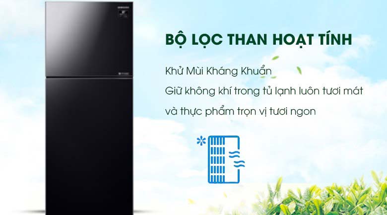 Bộ lọc than hoạt tính - Tủ lạnh Samsung Inverter 360 lít RT35K50822C/SV