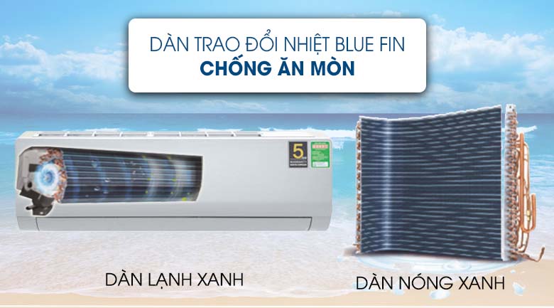 Blue Fin - Máy lạnh Aqua Inverter 2 HP AQA-KCRV18WNZ Mẫu 2019