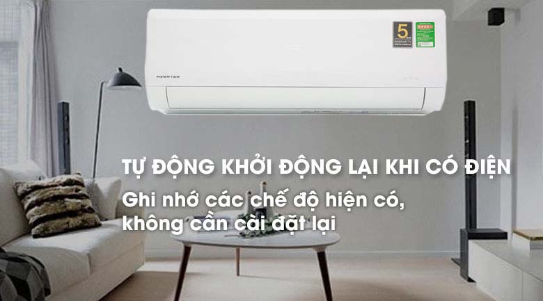 Tự khởi động lại khi có điện