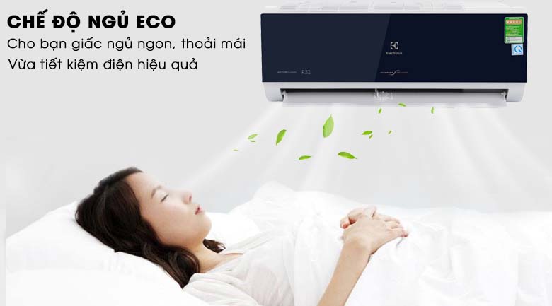 Chế độ ngủ ECO - Máy lạnh Electrolux Inverter 1.5 HP ESV12CRO-D1