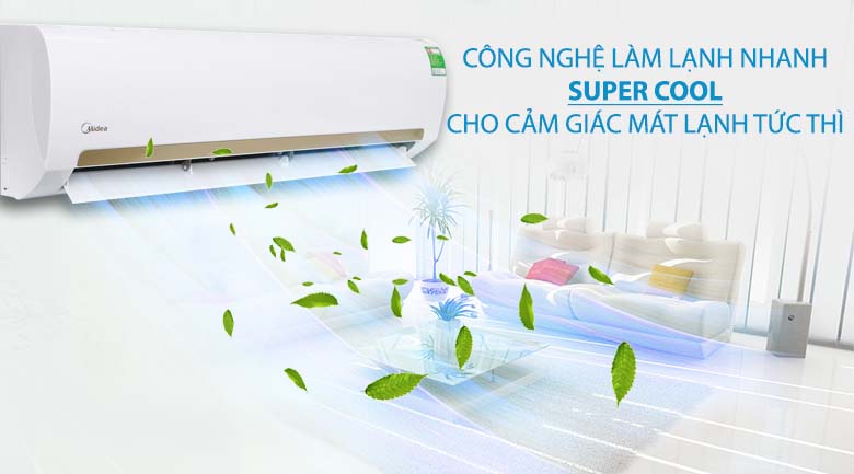 Super cool - Máy lạnh Midea 1 HP MSMA3-10CRN1