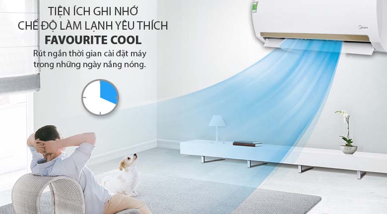 Favourite cool - Máy lạnh Midea 1 HP MSMA3-10CRN1