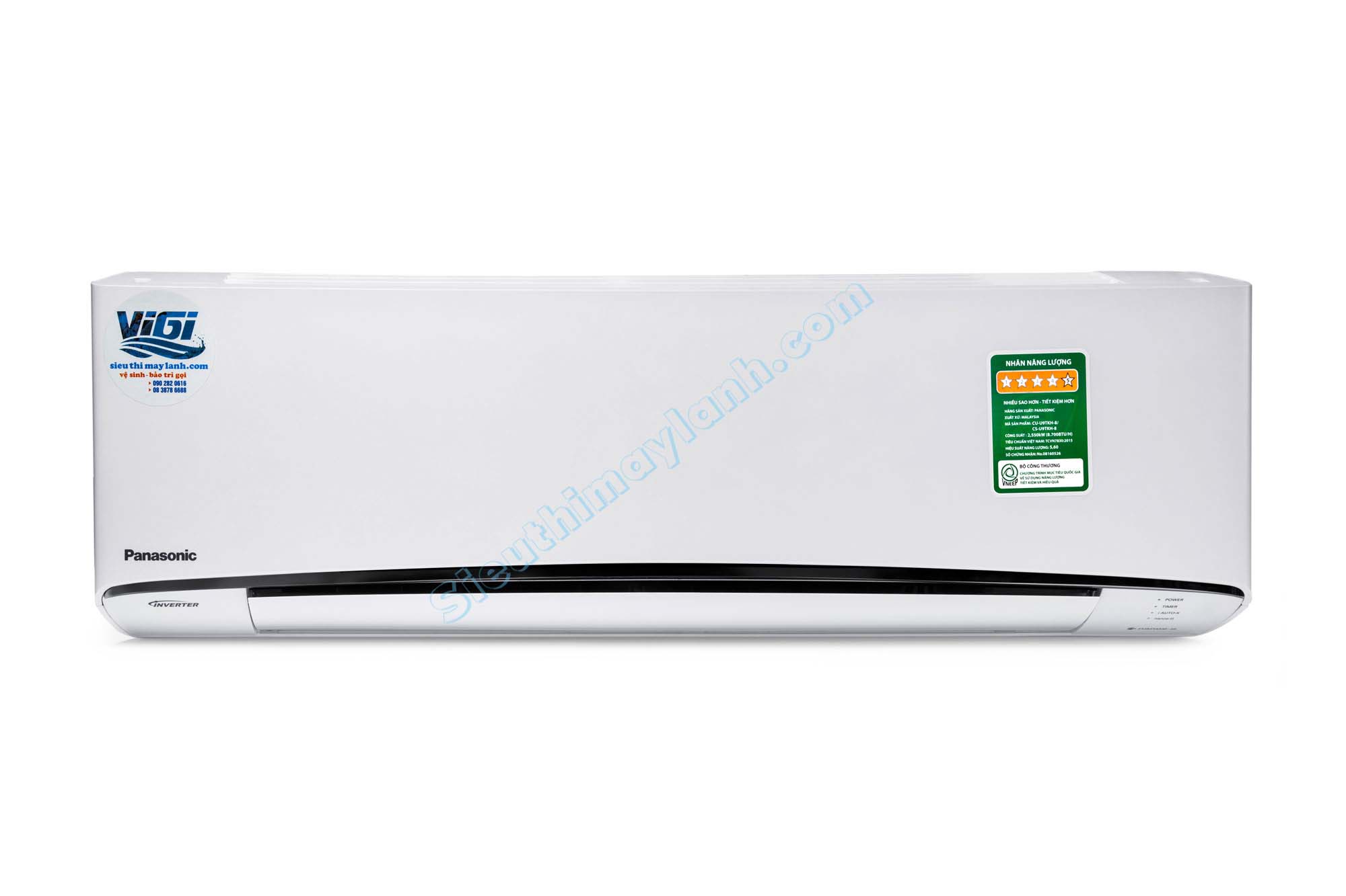 Máy lạnh Panasonic U18VKH-8 Inverter cao cấp 2.0 HP (2 Ngựa)