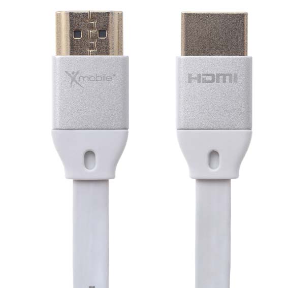 Cáp HDMI 2.0 Dẹt Vỏ Nhôm 2.0m Xmobile DS137-2TB