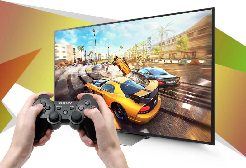 Android Tivi Sony 75 inch KD-75X8500D - Kết nối game pad