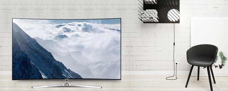 Smart tivi Samsung 55 inch UA55KS9000 - Làm đẹp cho ngôi nhà của bạn