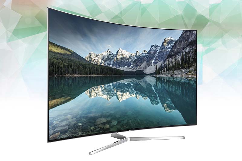 Smart tivi Samsung 55 inch UA55KS9000 - Thiết kế với đường cong tuyệt mỹ