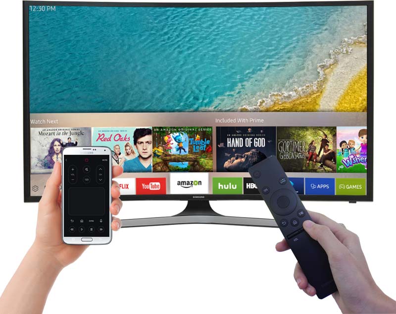 Smart Tivi Samsung 55 inch UA55KU6100 - Điều khiển tivi bằng điện thoại