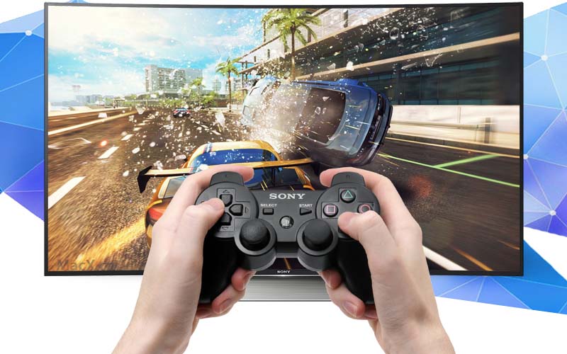 Android Tivi Cong Sony 65 inch KD-65S8500D - Kết nối tay cầm chơi game
