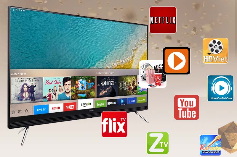 Smart Tivi Samsung 55 inch UA55K5300 - Ứng dụng