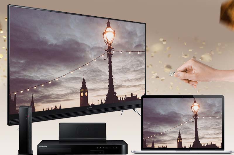 Smart Tivi Samsung 55 inch UA55K5300 - Kết nối