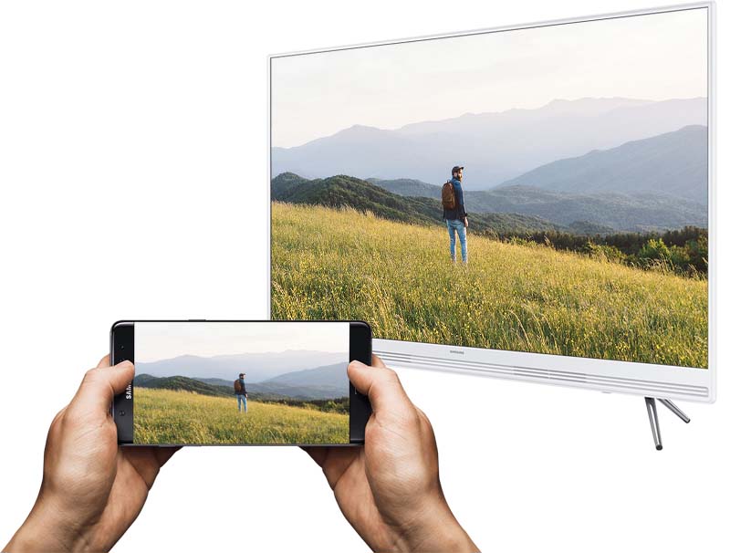 Smart Tivi Samsung 43 inch UA43K5310 - Chiếu màn hình điện thoại lên tivi