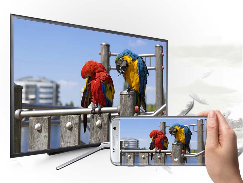 Smart Tivi Samsung 49 inch UA49K5500 - Chiếu màn hình điện thoại lên TV