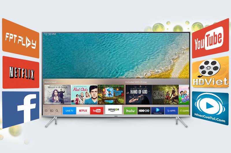 Smart tivi Samsung 49 inch UA49KS7000 - Ứng dụng giải trí