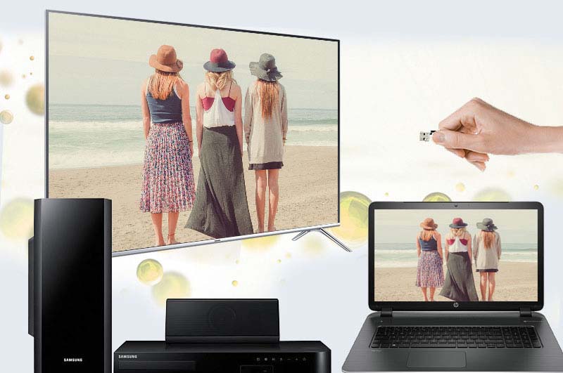 Smart tivi Samsung 49 inch UA49KS7000 - Kết nối