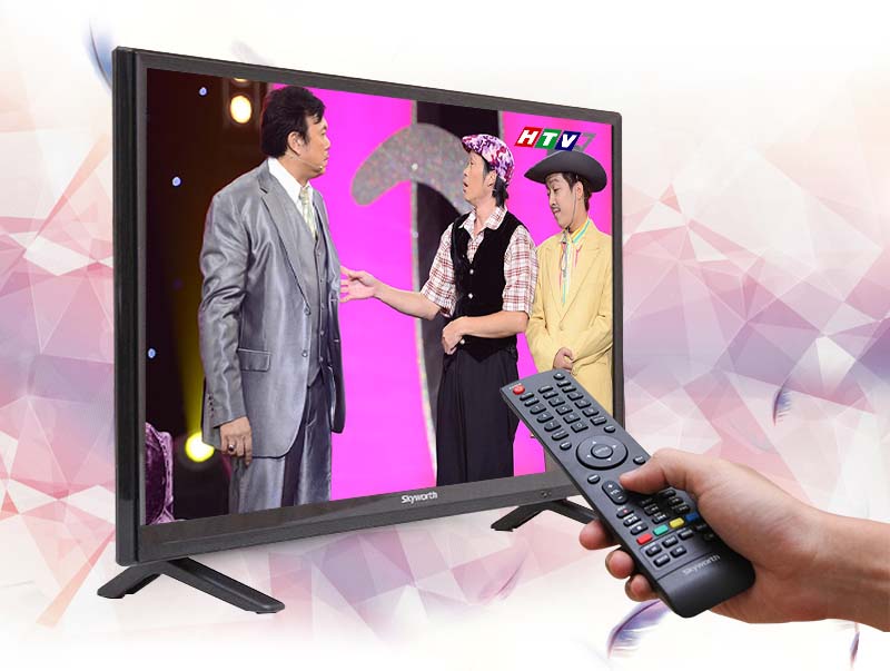 Tivi Led Skyworth 24E510 24 inch - Nhiều kênh truyền hình kỹ thuật số miễn phí với tivi được tích hợp đầu thu DVB-T2