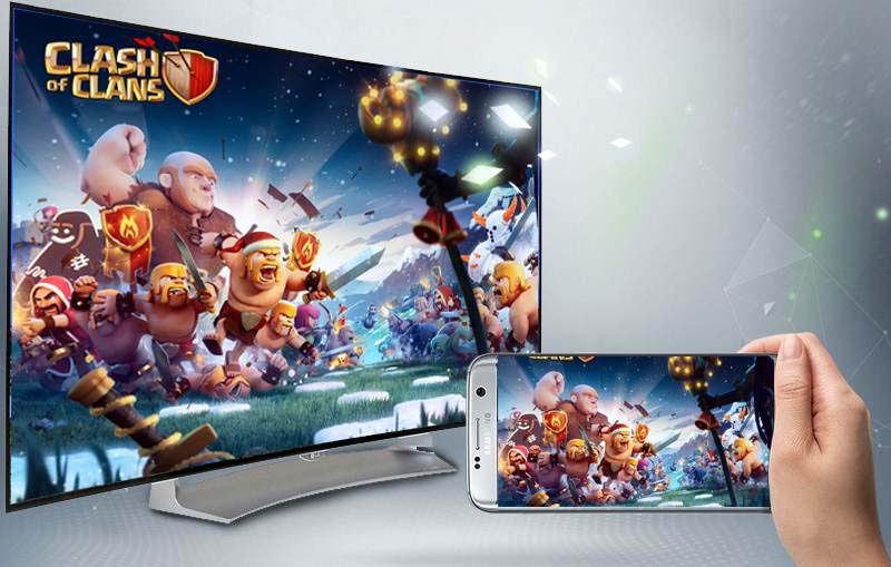 Smart Tivi OLED Cong LG 55 inch 55EG910T-Chiếu màn hình Screen Mirroring