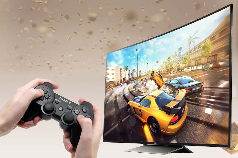 Android Tivi Cong Sony 55 inch KD-55S8500D - Kết nối tay cầm chơi game
