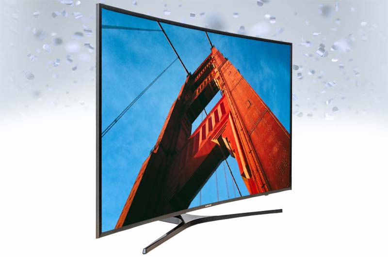 Smart Tivi Samsung 43 inch UA43KU6500 - Thiết kế uốn cong độc đáo