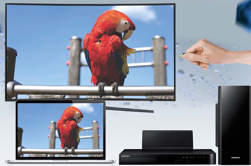 Smart Tivi Samsung 43 inch UA43KU6500 - Kết nối