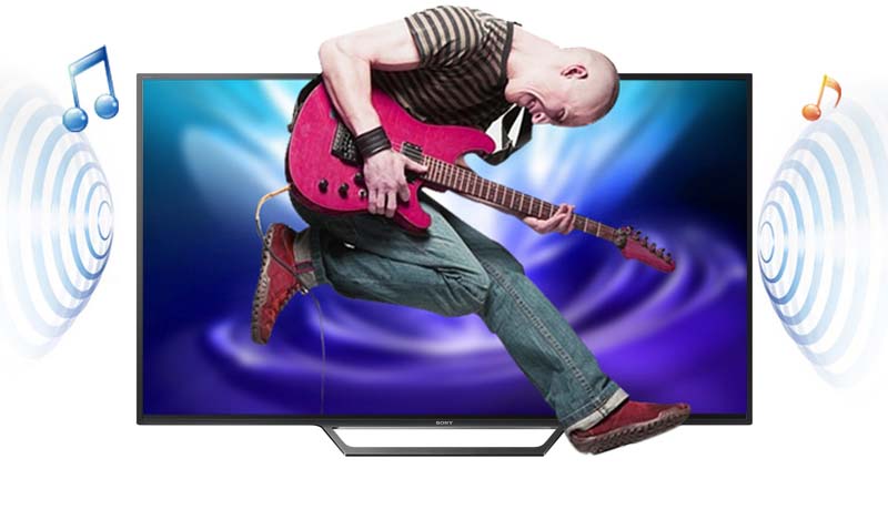 Internet Tivi Sony 40 inch KDL-40W650D - Âm thanh chân thực