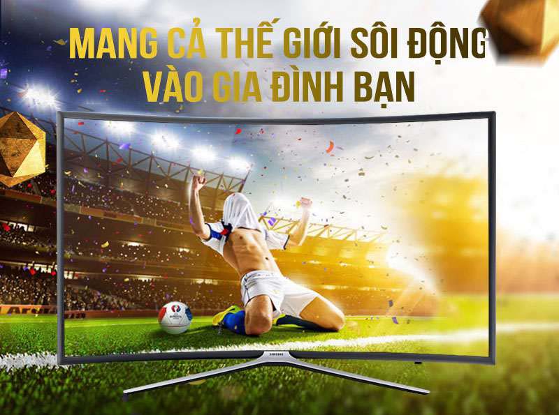 Smart Tivi cong Samsung 55 inch UA55K6300