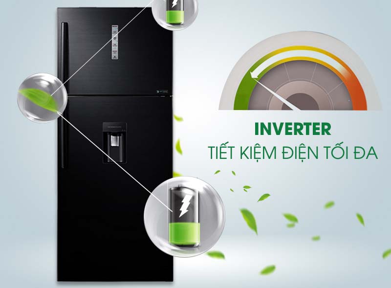 Với Inverter, chiếc tủ lạnh Samsung RT58K7100BS/SV này sẽ cực kỳ tiết kiệm điện năng