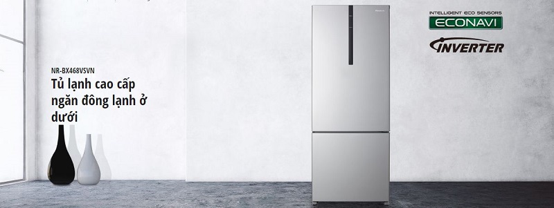 tủ lạnh Panasonic NR-BX468VSVN
